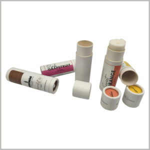 0.3Oz paper lip balm tubes packaging