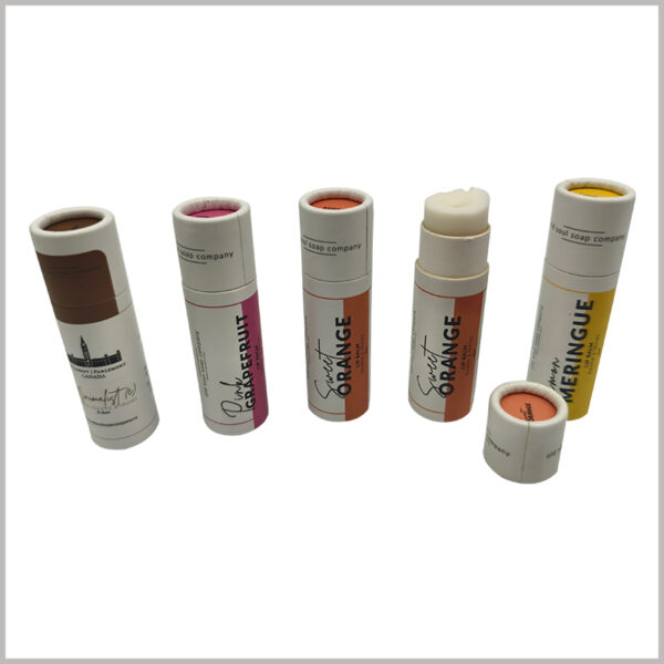0.3Oz paper lip balm tubes​ packaging wholesale