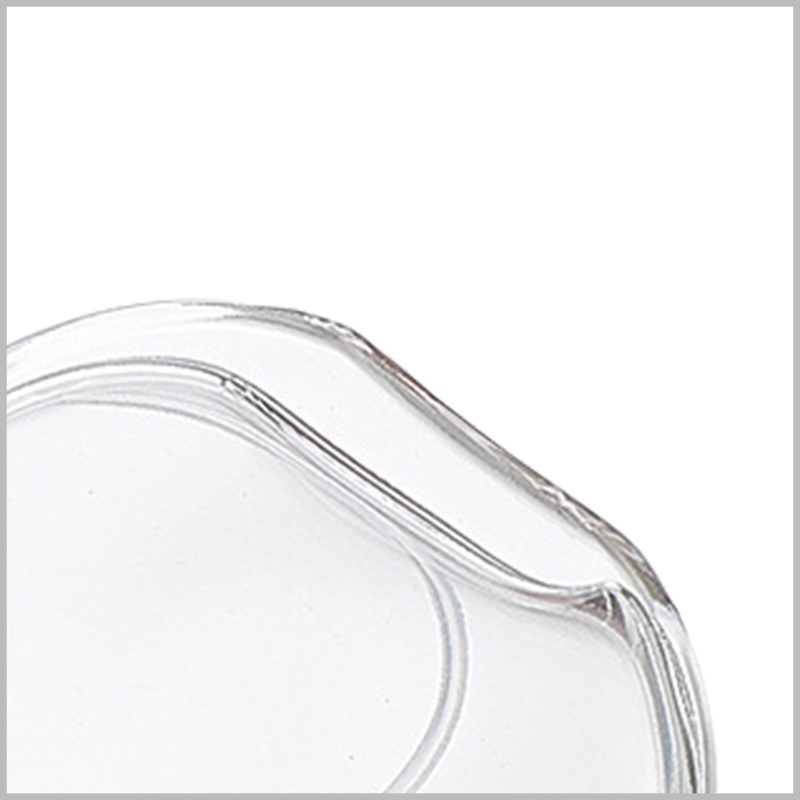 100ml Oblate round glass perfume bottles