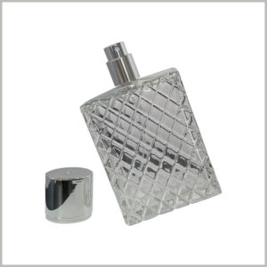100ml clear square perfume bottles