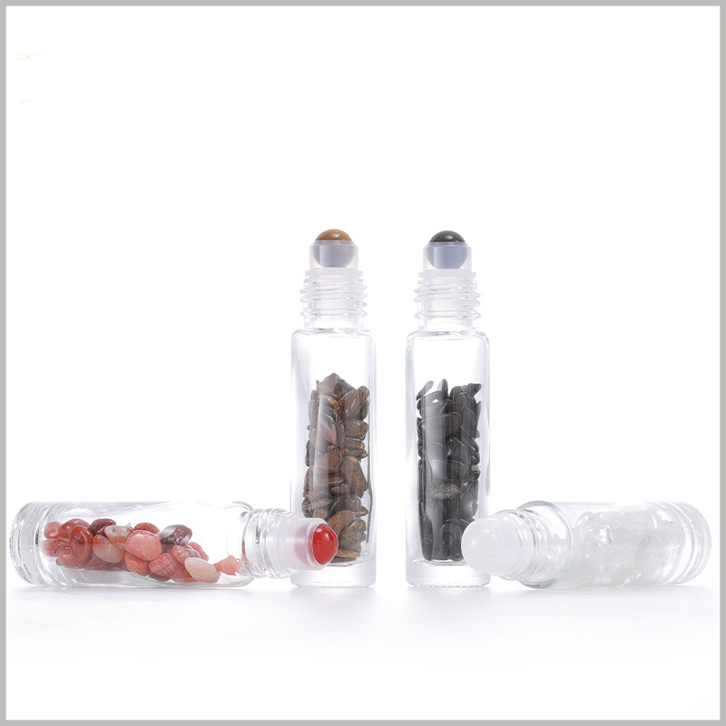 10ml Clear Gemstone Roller Bottles wholesale