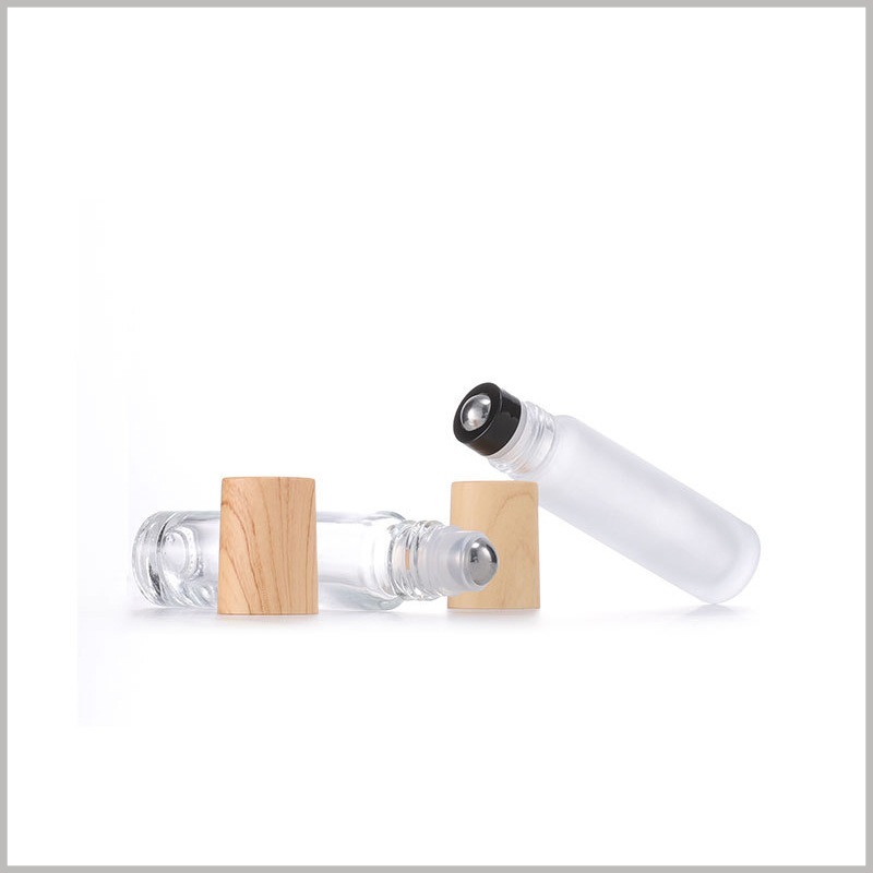 10ml clear Essential Oil Roller Ball Bottle