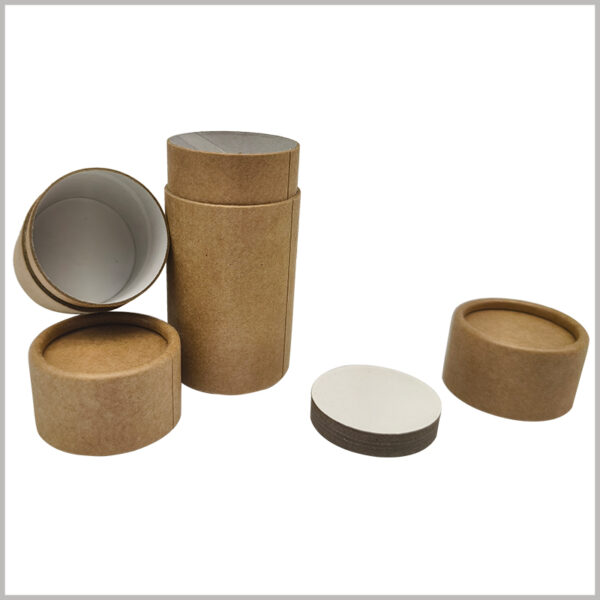 2.5Oz Deodorant Kraft Push Up Tube Packaging