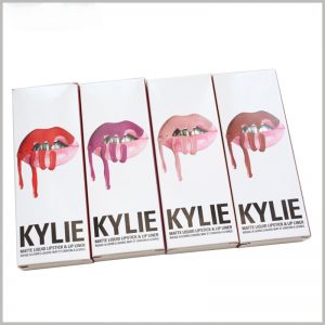 Foldable kylie jenner lipstick packaging boxes,The packaging design is unique and attractive and can stand out quickly on the shelf