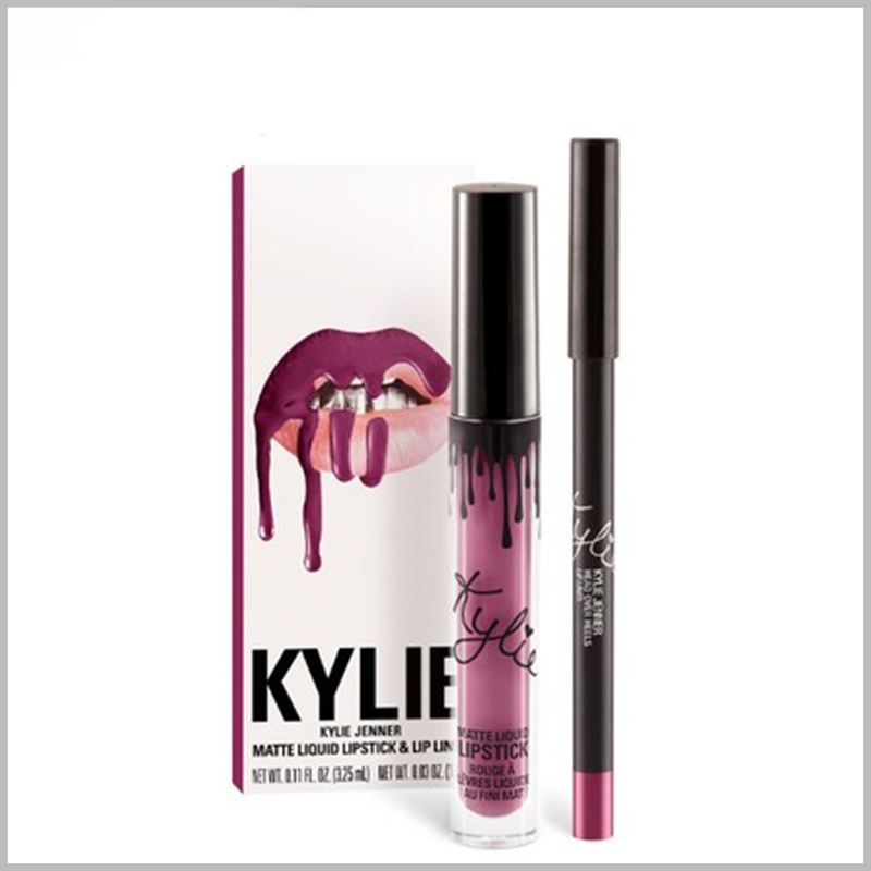 Foldable kylie jenner lipstick packaging boxes wholesale.You can also provide custom packaging boxes of any style.