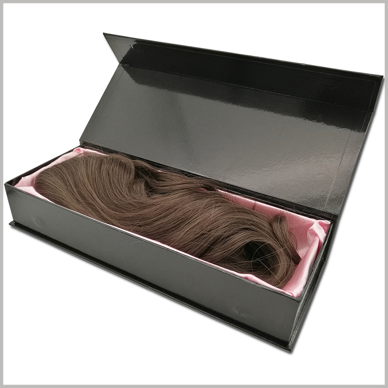 Large hard cardboard boxes for wigs packaging | Cocmetic boxes