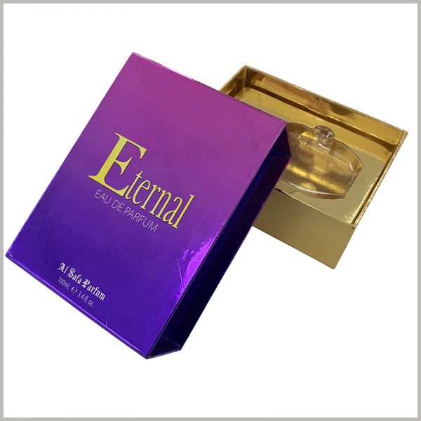 custom luxury empty gift boxes for perfume packaging.Choose this perfume package as a reference to improve package design and sales