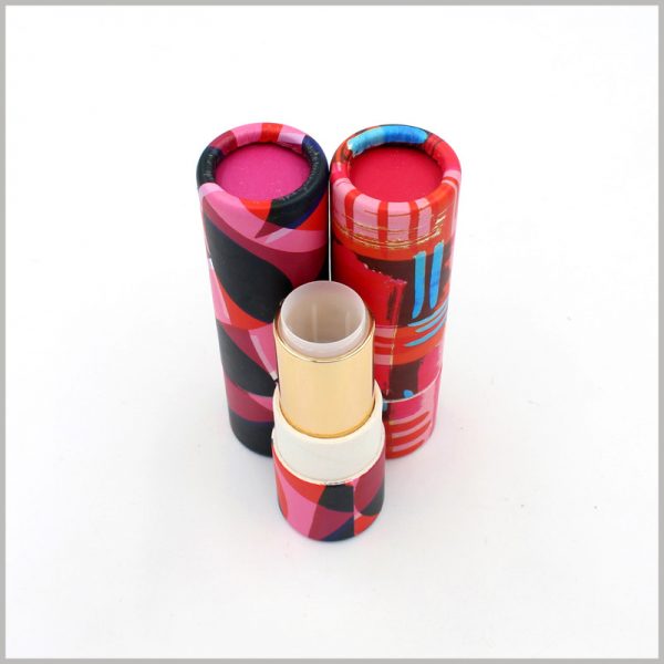 empty paper lipstick tube packging boxes,Comes with a retractable lipstick tube. Filling the lipstick directly into the paper tube makes it the perfect product to sell.