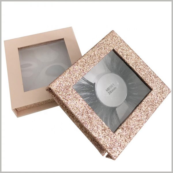 custom luxury square boxes for eyelash packaging.With stylish product packaging boxes, customers' value recognition of products and brands is enhanced.