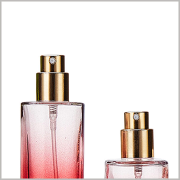 20ml and 30ml Gradient red color perfume bottle