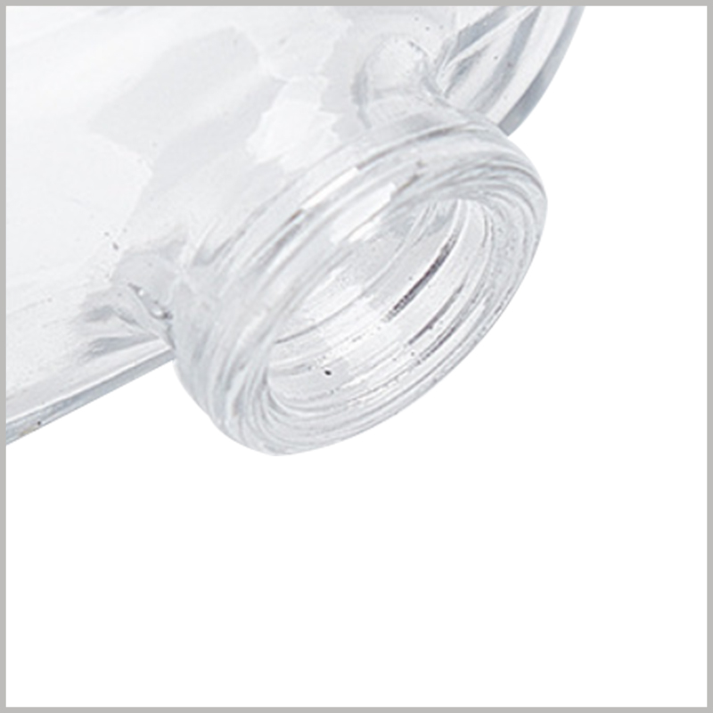 30ml,50ml,100ml Oblate round clean glass perfume bottles