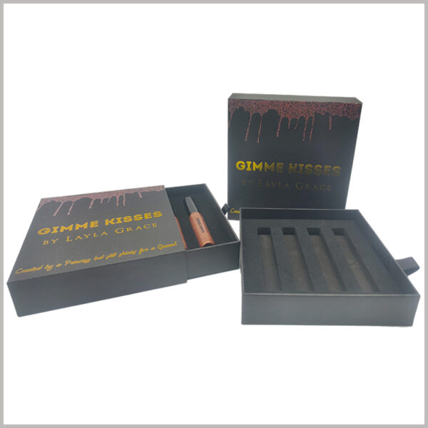 4 bottle lip gloss subscription box with printed