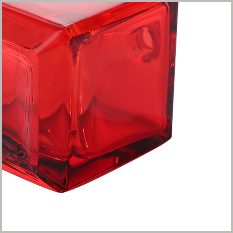 50ml Square red Perfume Bottle