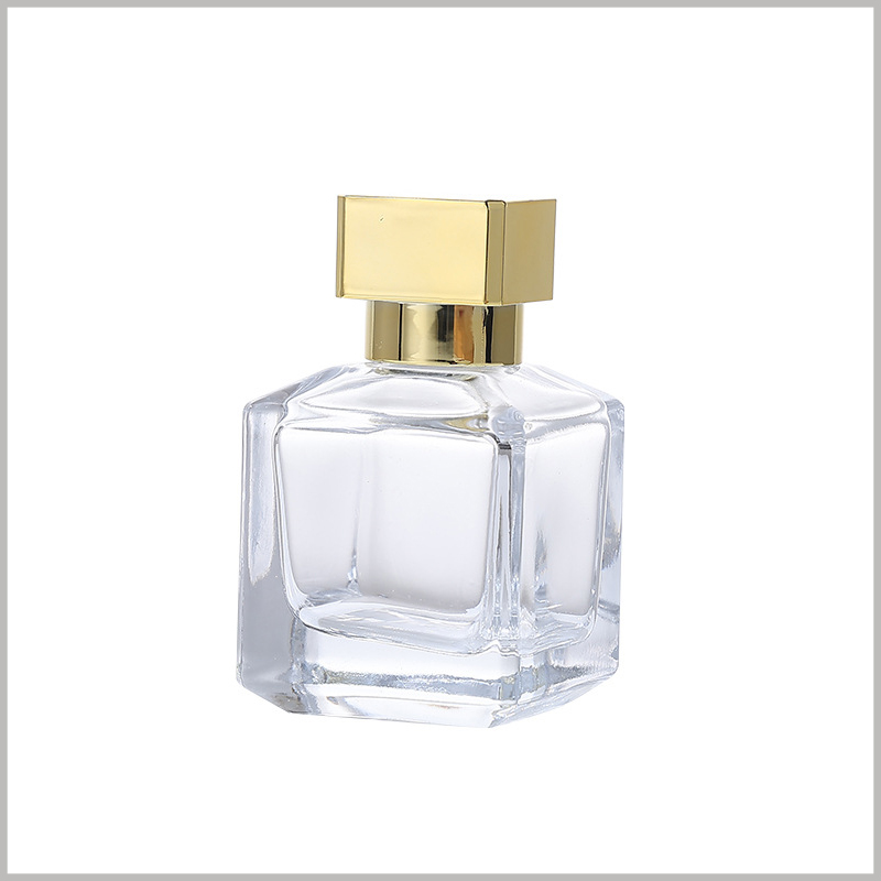 50ml Square transparent Perfume Bottle