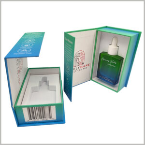 50ml perfume bottle and packaging boxes