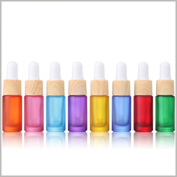5ml color essential oil bottles with dropper