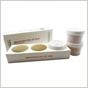 custom skin care packaging for three bottle set. Custom packaging has many advantages in promoting products and brands.