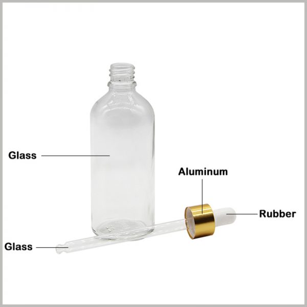 Clear Essential Oils Glass Bottles wholesale