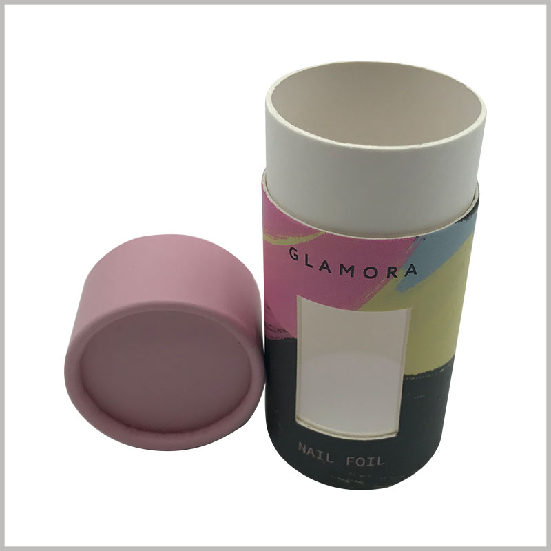 Custom Cosmetic packaging tube with window