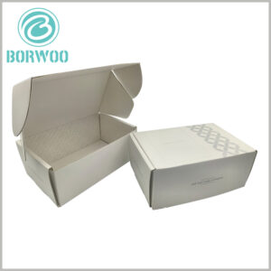 Custom corrugated shipping boxes for cosmetics, using the strength of corrugated paper to better protect the products