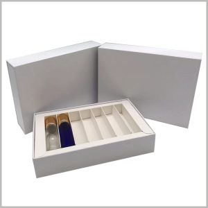 Drawer gift boxes for 7 bottles of essential oil packaging