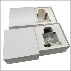 Environmentally friendly perfume packaging boxes with paper insert
