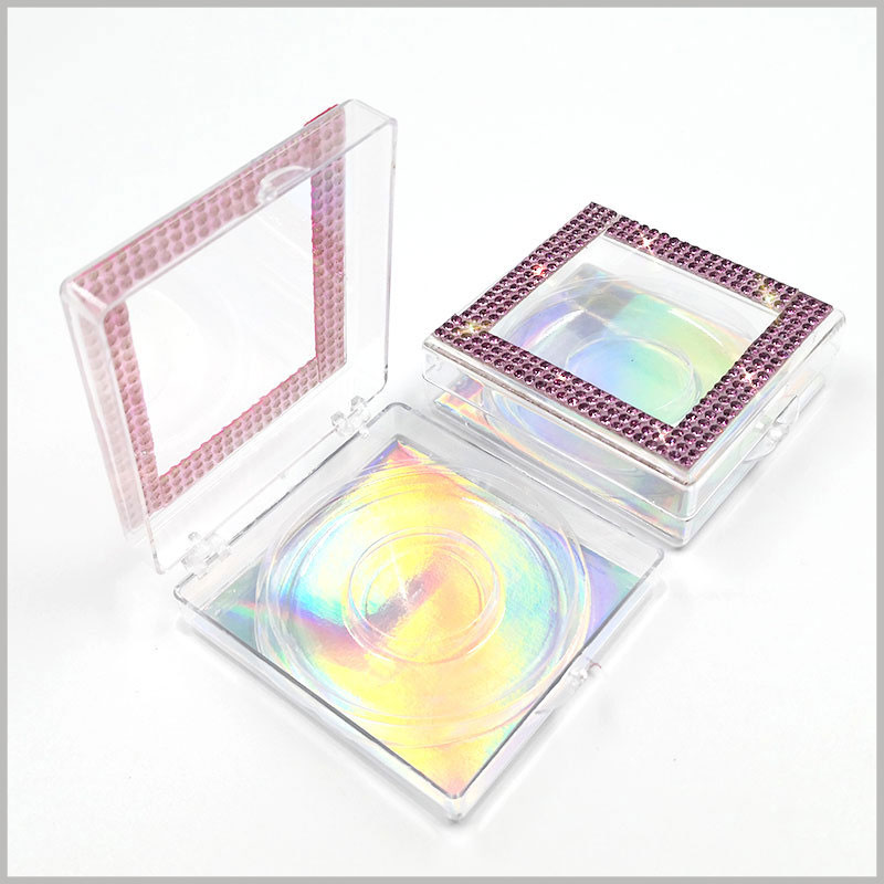 False eyelash packaging boxes wholesale