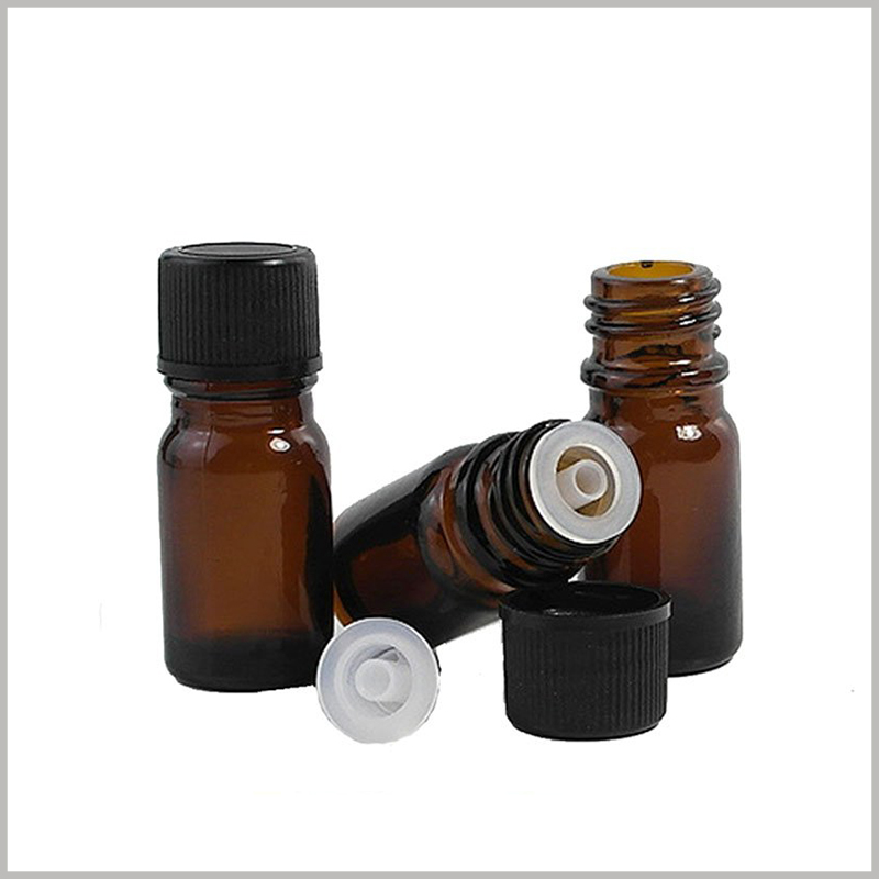 Glass Essential Oil Bottles With Orifice and Cap wholesale