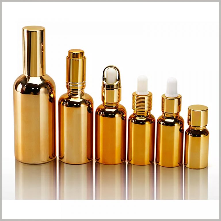 Essential oil bottle with stainless steel roller balls Cosmetic bottles