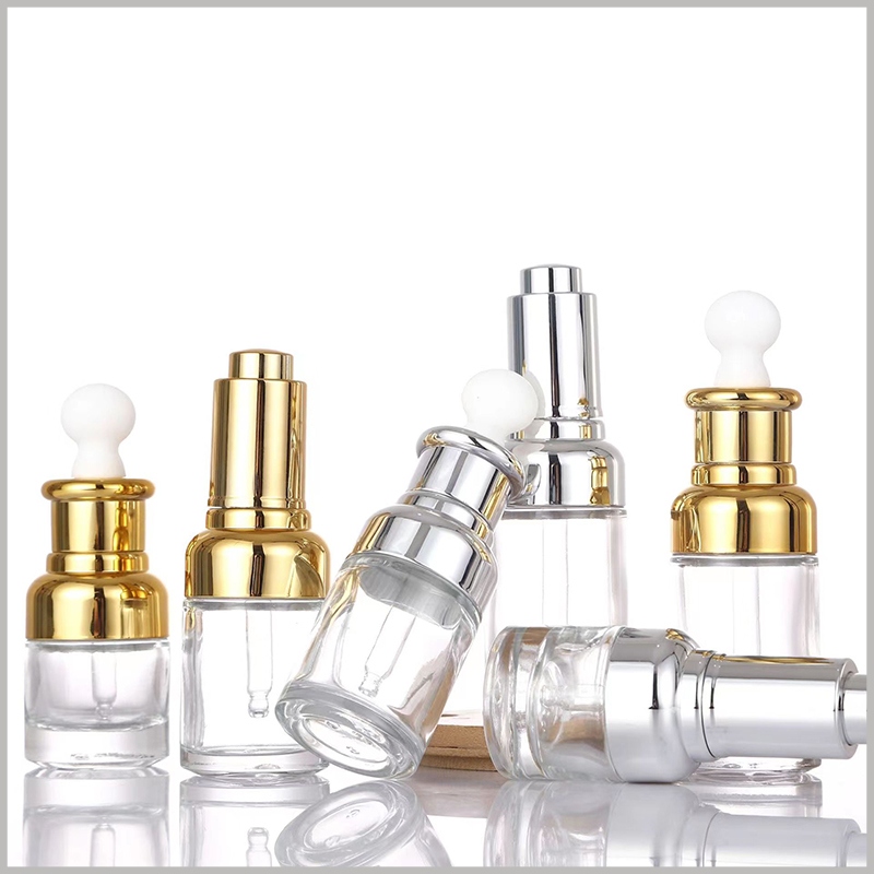 High Grade Transparent essential oil Dropper Bottle, available in a variety of capacities and styles, providing essential oil packaging solutions
