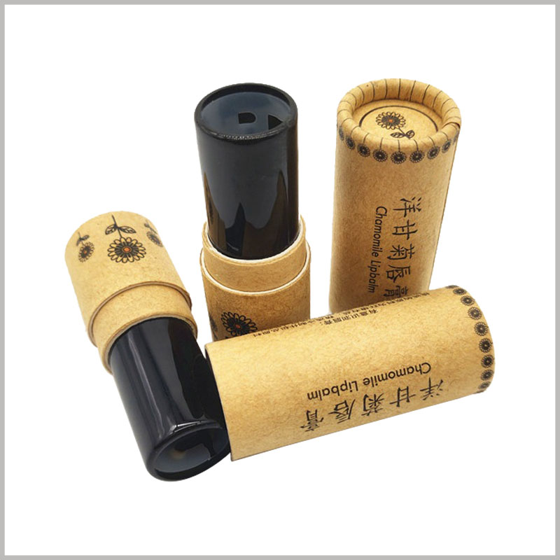 Download Kraft paper lipstick tube packaging with printing ... Yellowimages Mockups