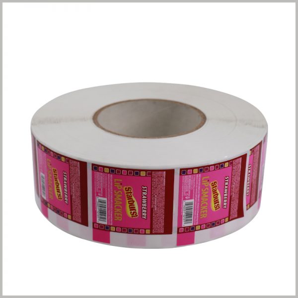 Printed roll labels for cosmetic.Customized cosmetic labels have a wide range of uses, and the material, size and printing content of the label can be selected according to the characteristics of the product.