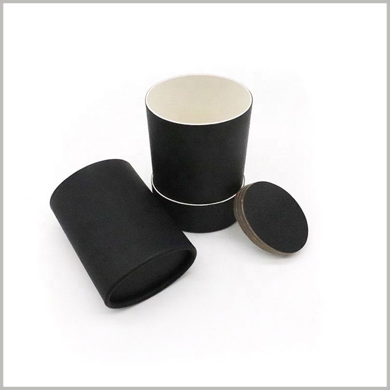 Recyclable black deodorant packaging. The size of the black tube packaging is determined according to the deodorant capacity to ensure 100% matching with the product.