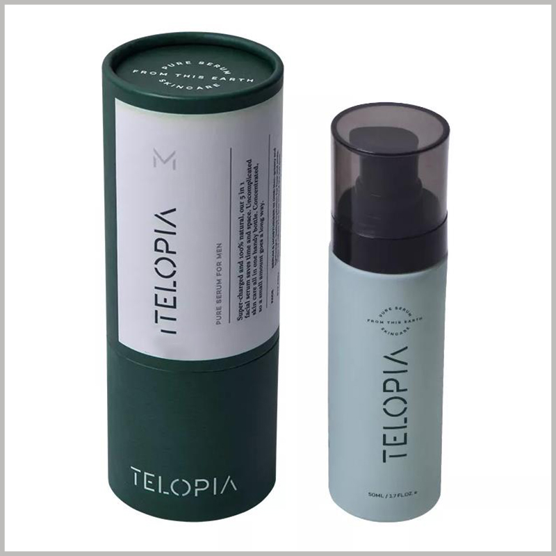 Skincare Packaging Tube with Paper Card Insert