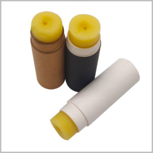biodegradable cardboard deodorant tubes packaging without printed. The small-diameter paper tube packaging is used for deodorant products and has a good protection effect.