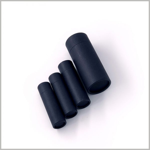black biodegradable tubes for deodorant packaging