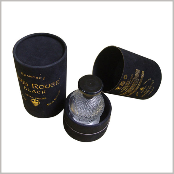 Custom cardboard tube cosmetic packaging for perfume