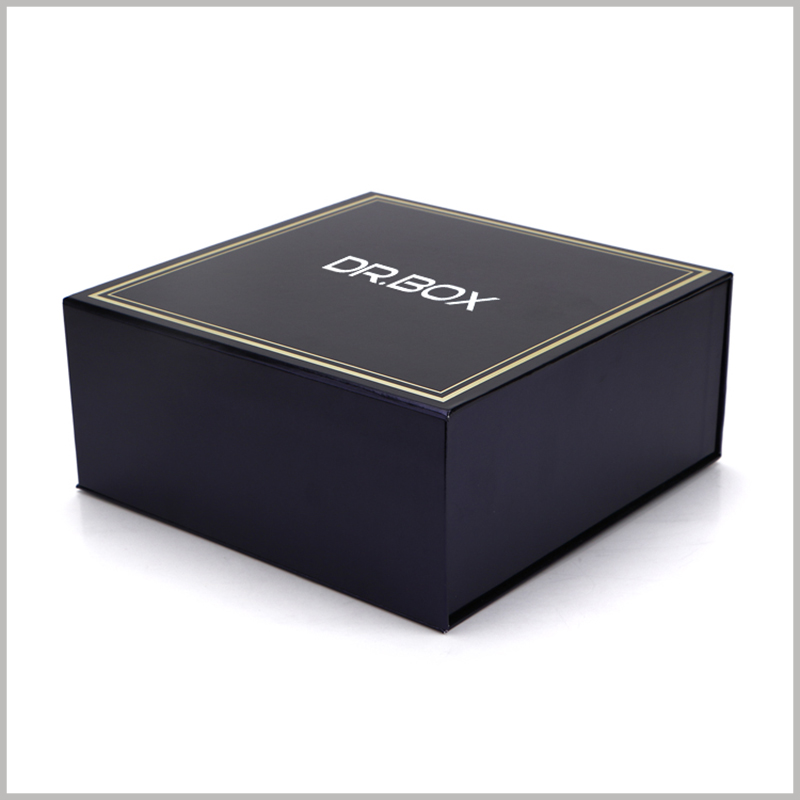 black custom printed boxes packaging wholesale. According to the product, select the specific packaging style, size, structure and printing content to reflect the characteristics of the product.