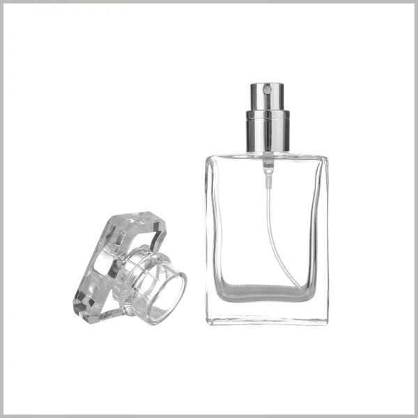 clear perfume Spray Bottle with Fine Mist