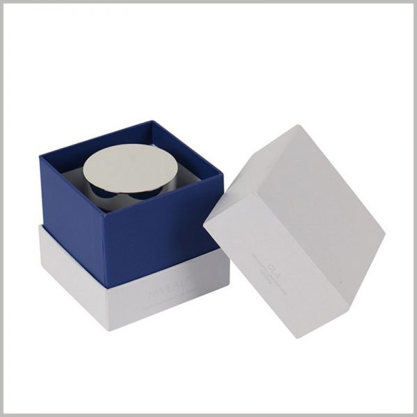 cosmetic jar packaging for skin care products. The packaging of skin care products uses artistic paper and high-quality ink printing to improve the expressiveness and attractiveness of the packaging.