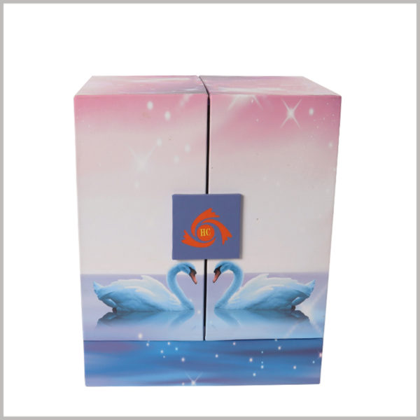 creative design packaging for skin care products.When the box is closed, the entire box body can be combined into a creative and attractive complete picture.