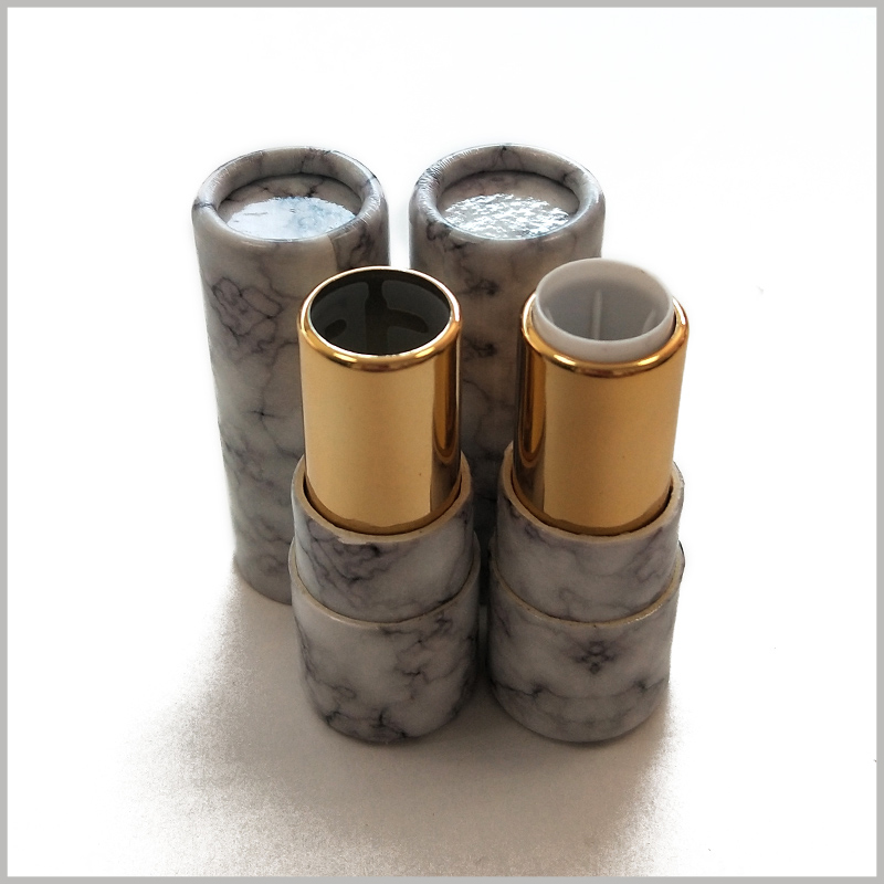 Custom creative empty lipstick tube packaging boxes wholesale.Customizable small paper tubes that turn into attractive product packaging after printing.
