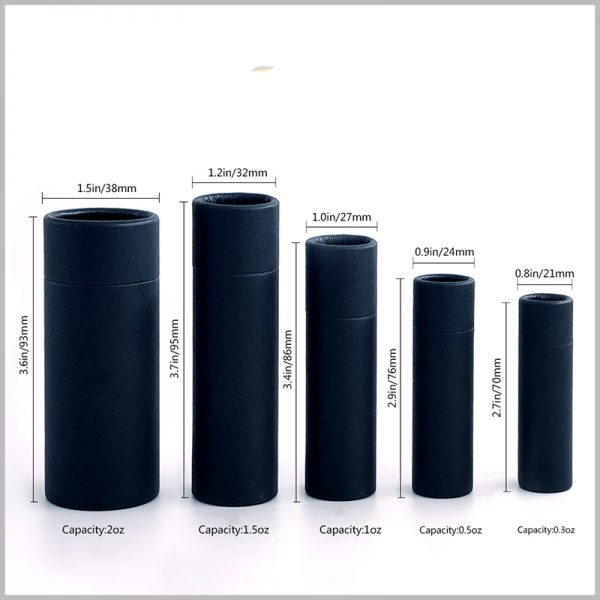 custom biodegradable push up tubes for deodorant packaging