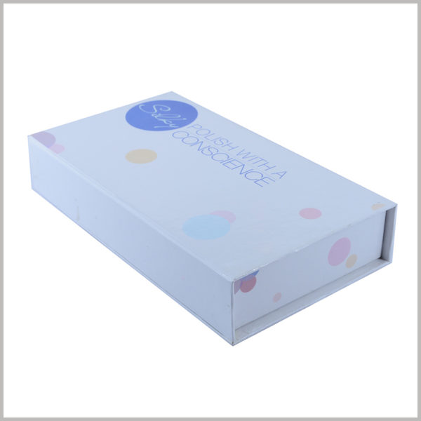custom cardboard boxes for nail polish packaging. Stylish packaging design is necessary for the promotion of cosmetics and can attract customers' attention.