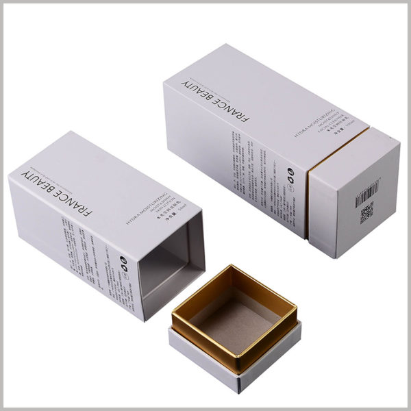 custom cardboard gift boxes for 50ml face lotion packaging. Specific custom packaging will reflect the characteristics and brand value of the product