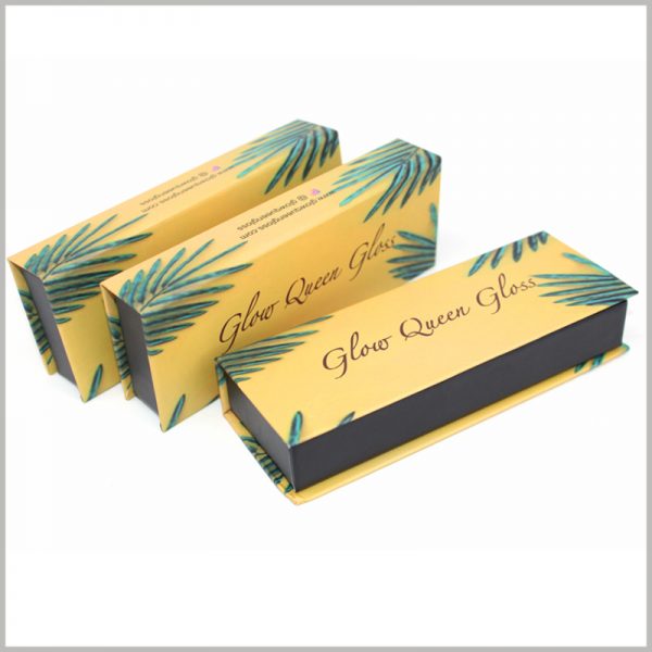 custom cardboard packaging for lip gloss boxes wholesale