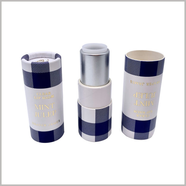 custom creative empty paper lipstick tubes packaging. The environmentally friendly material is used as the raw material of the lipstick outer tube, which makes the lipstick outer tube completely biodegradable.