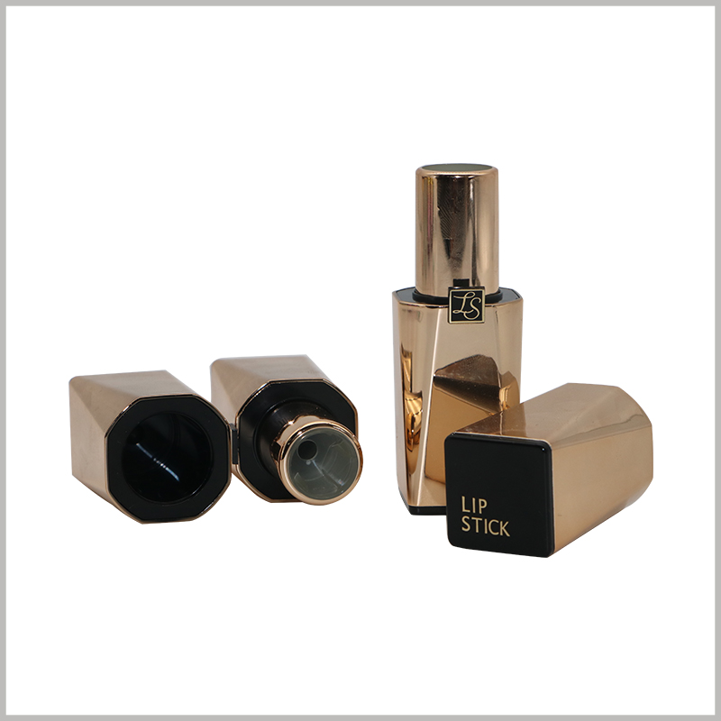 custom empty gold lipstick tubes wholesale