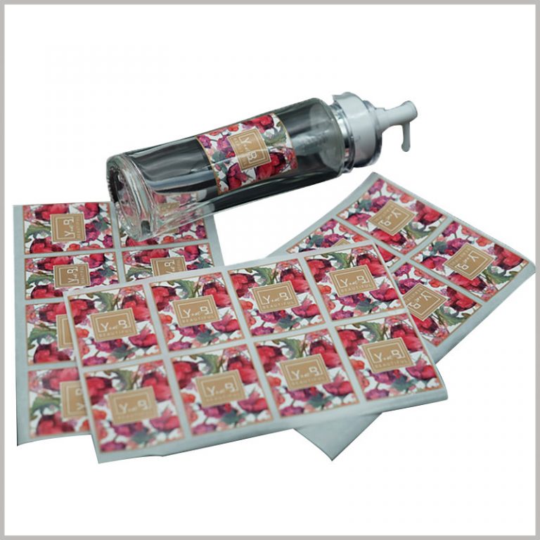 Custom printed labels for spray bottles Cosmetic labels