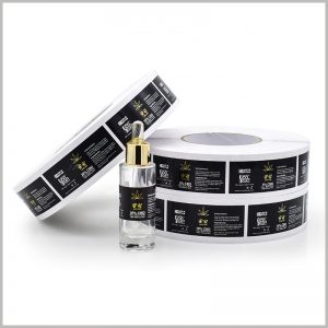 custom labels for essential oil bottles. The printed content of the self-adhesive label is determined according to the product, and can be targeted to promote the characteristics of the product.